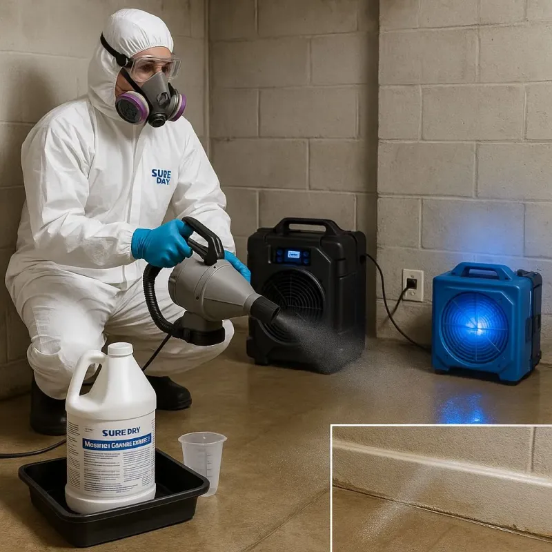 Sanitization and Odor Removal process in Garden City, GA