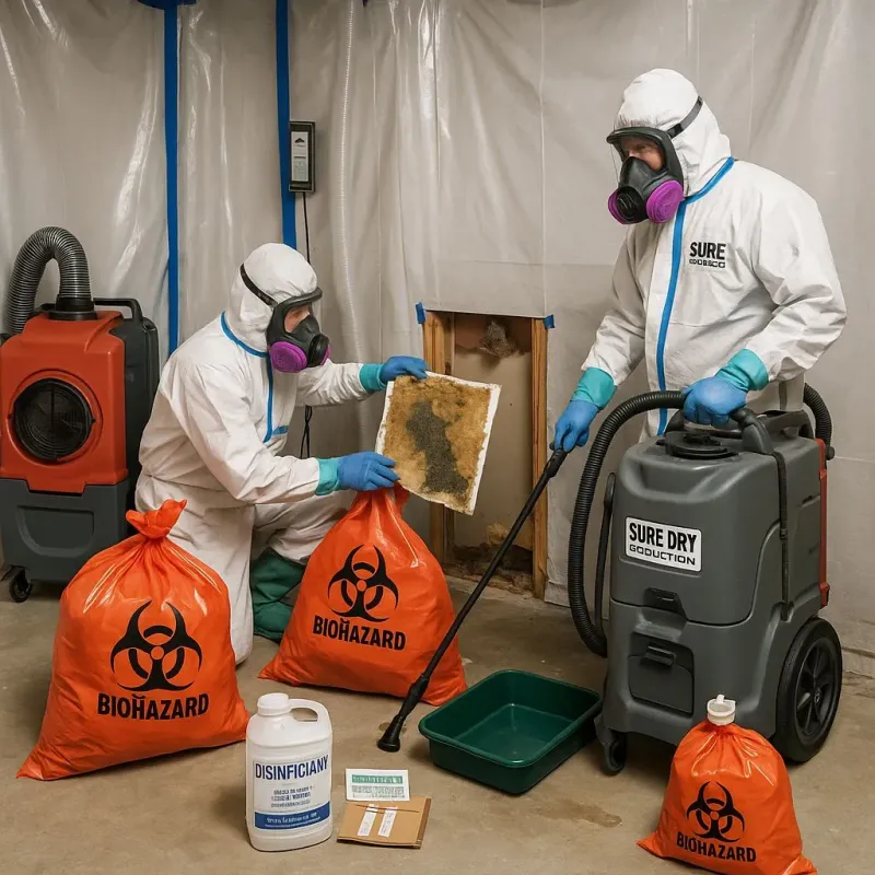Contaminated Water Handling Protocols process in Garden City, GA