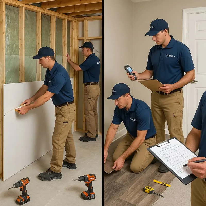 Repairs and Reconstruction process in Garden City, GA